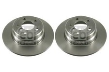 x2 Discos de freno traseros PARA BMW X5 E53 00->06 CHOICE2/2 3.0 4.4 E53 automático 5 velocidades