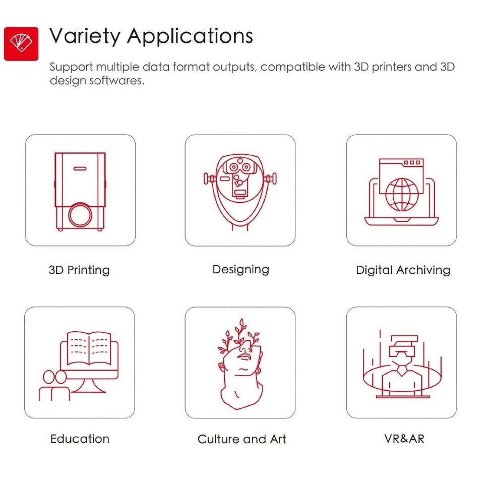 NEW Shining3D Einstar Handheld Color 3D Scanner with Scanning Software - Image 4 of 4