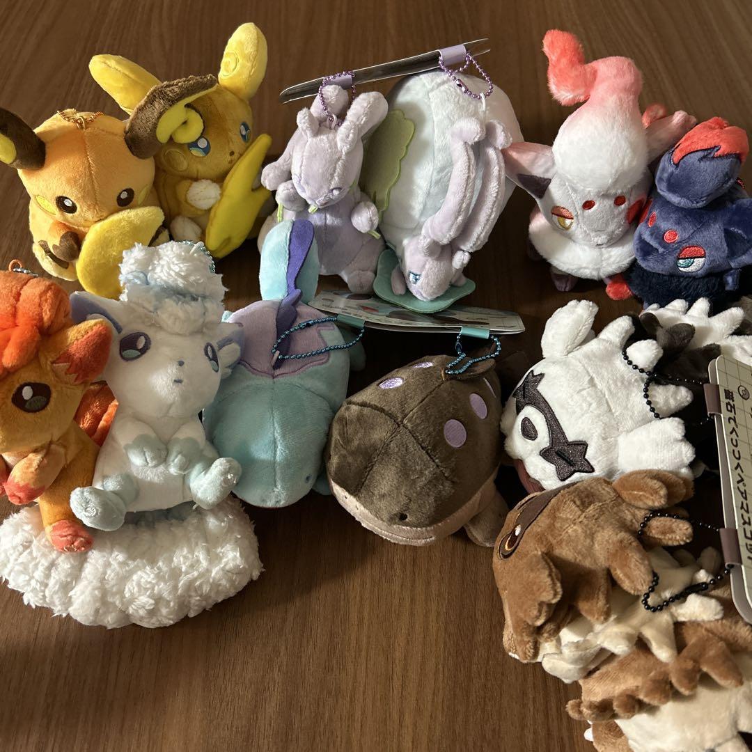 Set of six plush Pokémon toys rare Set of six plush Pokémon toys rare $_57.JPG?set_id=8800005007