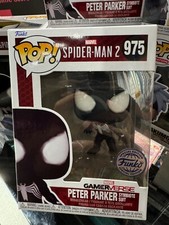 FUNKO POP! CANADA EXCLUSIVE GAMEVERSE SPIDER-MAN 2 PETER PARK SYMBIOTE SUIT #975