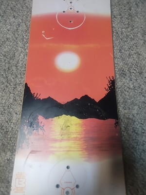 Burton Custom 55 Snowboard Vintage 1998 Sunset Series 155