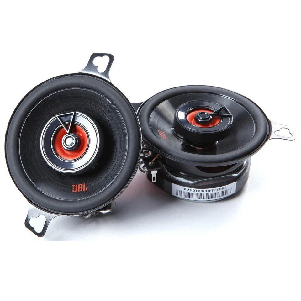 2 JBL CLUB322F Club 322F Haut-Parleurs Noirs A 2 Voies De 3 5 " Freins Voiture
