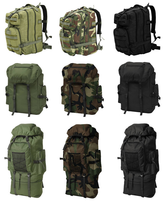 Thumbnail - Militär Rucksack Armee Army Wandern Bundeswehr Kampfrucksack Tasche 50