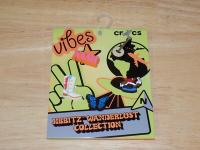 CROCS Vibes Nashville JIBBITZ Wanderlust Collection Charms