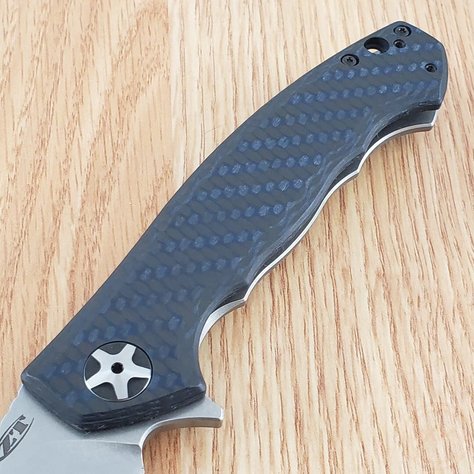 Zero Tolerance Large Sinkevich Folding Knife 4.0" MagnaCut Steel Blade 0452BLUCF - Image 4 of 4