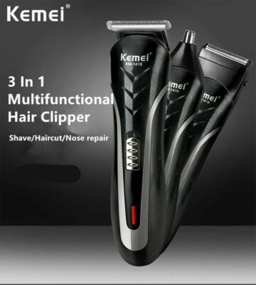 Kemei Mens Electric Hair Cut Clipper Beard Shaver Machine