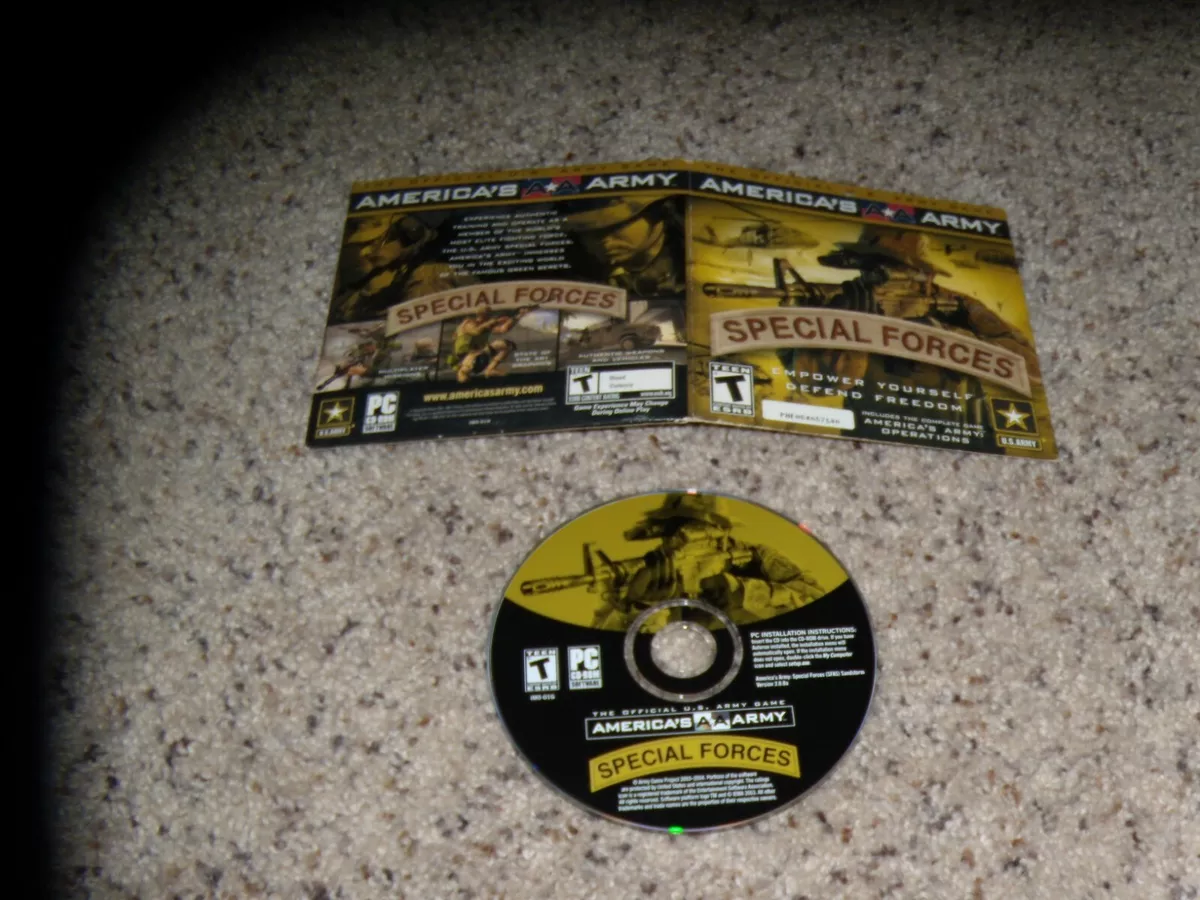 America's AA Army Special Forces (PC, 2004) Game