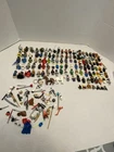 Authentic LEGO Minifigures Lot 110 Plus Xtra Parts  Star Wars Ninjago City Read