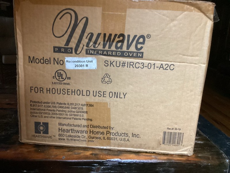 Nuwave Pro Infared Oven Model 20301 R  New In Box