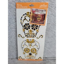 Jolees Boutique Halloween Sugar Skull Bling Stickers Scrapbooking Craft