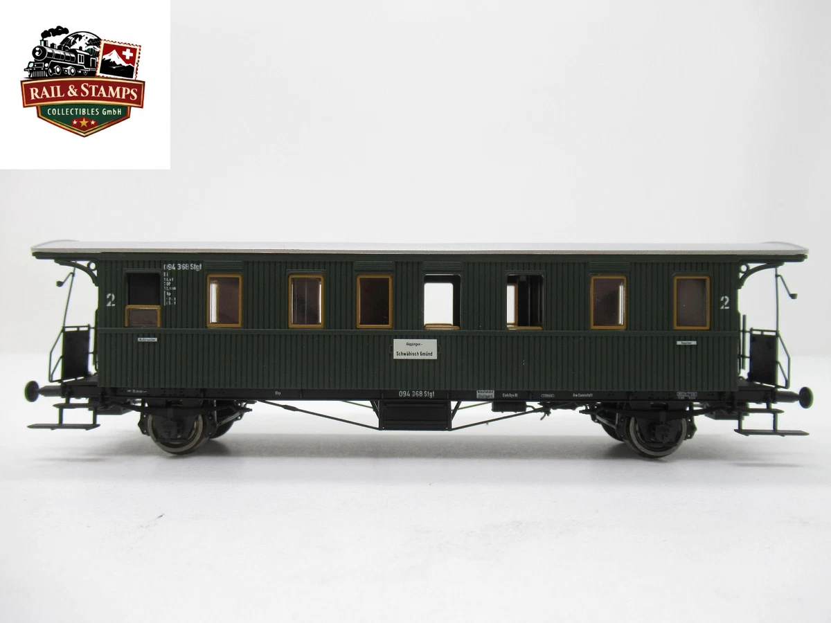 BRAWA 2161 Deutsche Bundesbahn DB Zweiachser Personenwagen DC H0 mit OVP