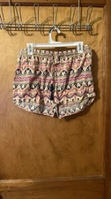Artisan NY Women's Patterned Shorts Women’s Large