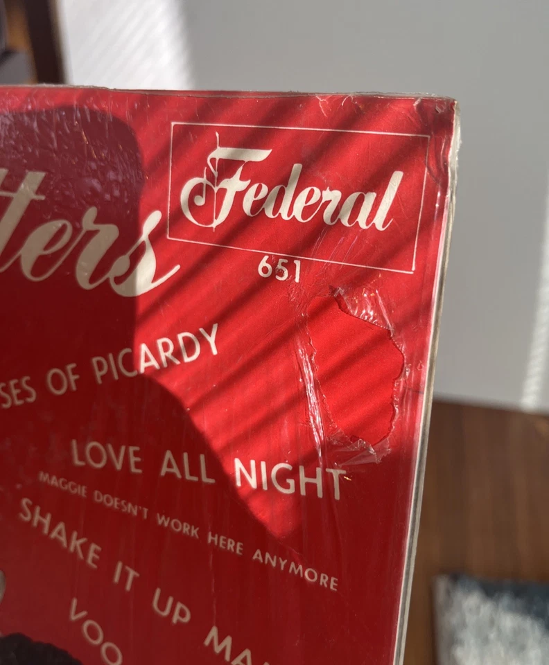 SEALED Federal 651 Platters 1957 Doo Wop Grail MEGA RARE OG LP Turquoise MINT Foto 3 de 4