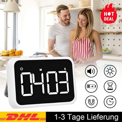 Mini Eieruhr Küchenuhr Timer Küchen Küchenwecker Stoppuhr Kurzzeitmesser Digit