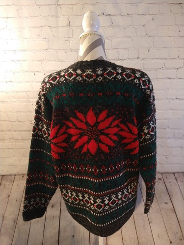 Suéter acrílico vintage para mujer TJW by MERVYN'S vacaciones Navidad - talla GRANDE - Imagen 3 de 11