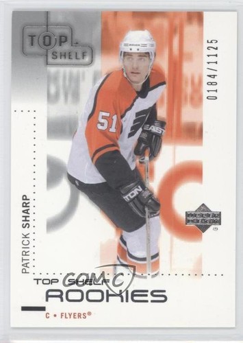 Patrick Sharp #101 2002 Upper Deck Top Shelf card