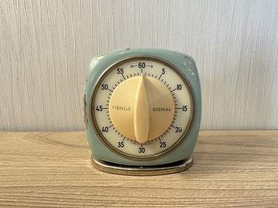 Vintage 50er 60er Jahre Deutsche Kienzle Signal Küchentheke Eieruhr