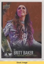 2021 Upper Deck AEW All Elite Wrestling Dynamite Dr Britt Baker #11 READ 17an