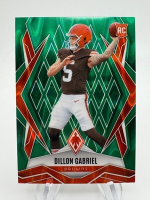 2025 Phoenix DILLON GABRIEL Green Seismic Prizm /25 #175 Cleveland Browns