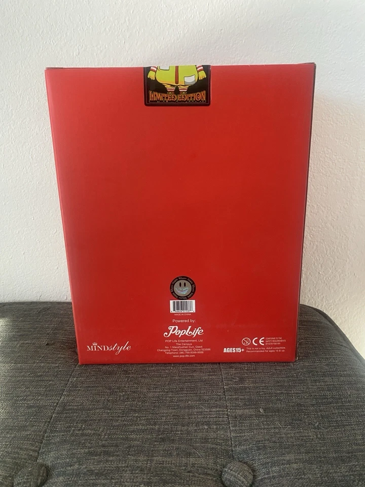 Figura Ron English Big Mc de gran tamaño Popaganda Black Light Magic ¡SELLADA! Foto 4 de 4