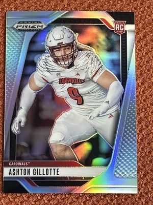 2025 Panini Prizm Draft Picks - Ashton Gillotte #48 Silver Prizm (RC)