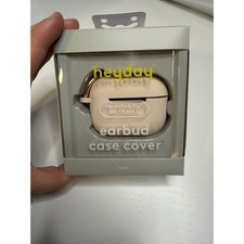 Heyday AirPods Pro Gen 1 2 Silicone Case Cover with Carabiner Beige Tan NEW