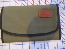 Army Green Storage Pouch for JEEP  WRANGLER+Quick Start Guide/Other Paperwork