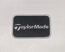 TaylorMade Golf Driver Putter Apparel Black 3in Patch Iron / Sew-On