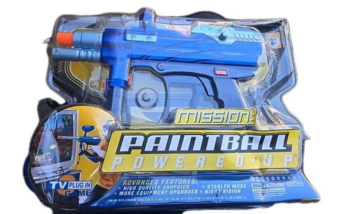 Tiger TV Spiel MISSION: PAINTBALL Powered Up PLUG & PLAY SHOOTER Neu  - Bild 1 von 2