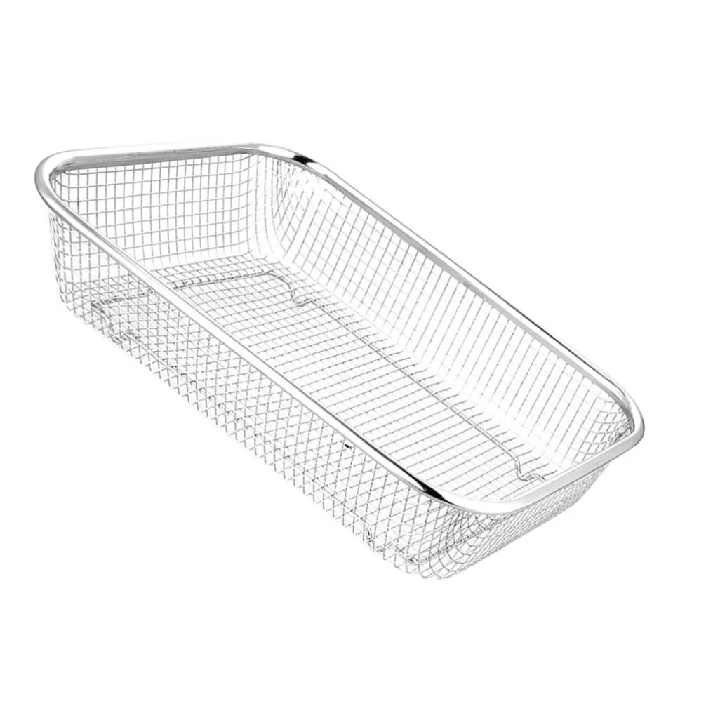 Stainless Steel Fruit Basket Rectangular Mesh Strainer Multi-Function Drainin...
Opens in a new wind