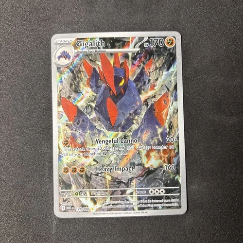 Gigalith 129/086 Sv: White Flare Holo - product listing photo