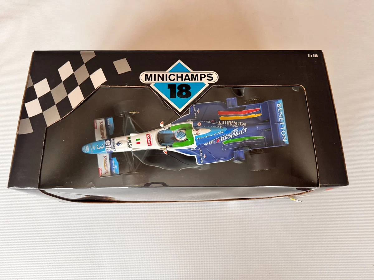 Minichamps 1/18 Benetton Renault B196 (Jean Alesi #3) 1996 - Défaut, Sans Boîte