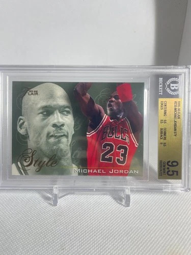 Michael Jordan 1995-96 Flair Style ~~~~BGS 9.5 Gem Mint w/ Subgrades~~~Bulls #23