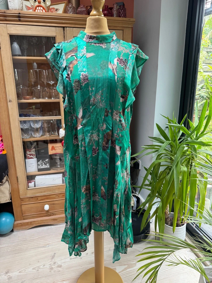 Las mejores ofertas en Vestidos florales AllSaints Manga Corta para Mujer |  eBay