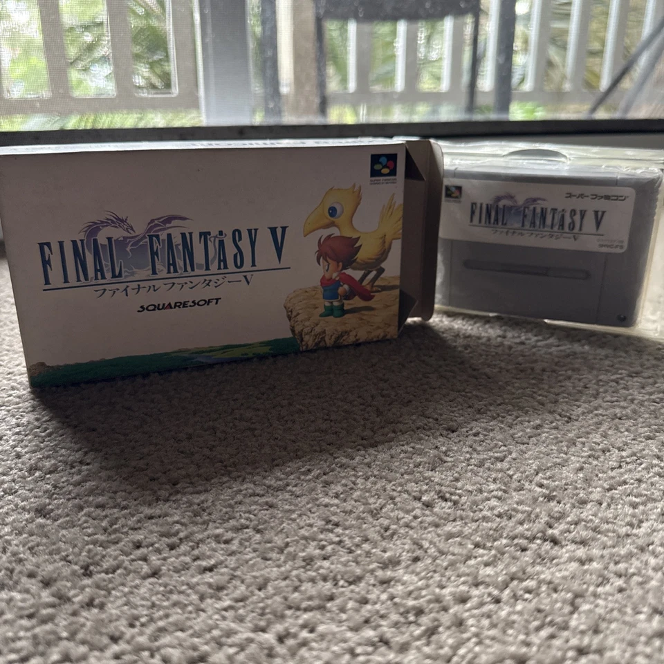 Final Fantasy V 5 Nintendo Super Famicom SFC NTSC-J - Japan Import - Image 4 of 4