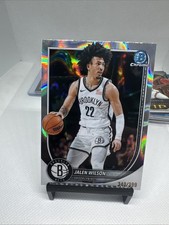 2025-26 Bowman Chrome Lava Refractor /399 Jalen Wilson #BCV-60 Nets