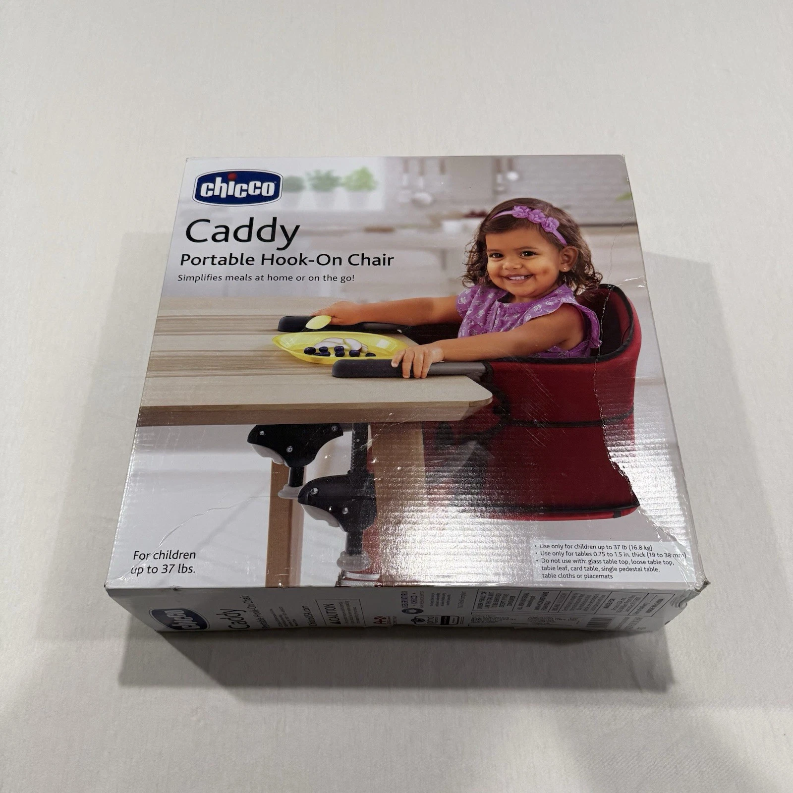 CHICCO Caddy Nature Gray Portable Hook-On Chair For Children up to 37 lb. - New!
Opens in a new wind