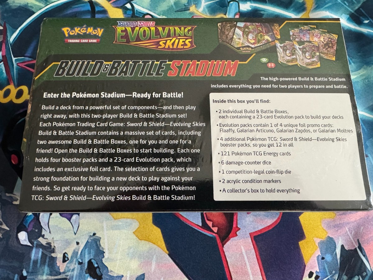 ポケモン　Evolving Skies BUILD&BATTLE STADIUM Sword & Shield: Evolving Skies - Build & Battle Stadium
