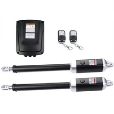 ALEKO Heavy Duty Dual Swing Gate Opener for 40ft/2200lb Gates W/ Remotes