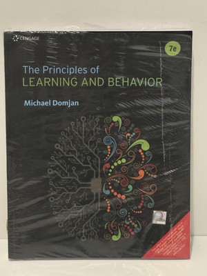 New: PRINCIPLES OF LEARNING AND BEHAVIOR by MICHSEL DOMJAN 7th INTL ED 