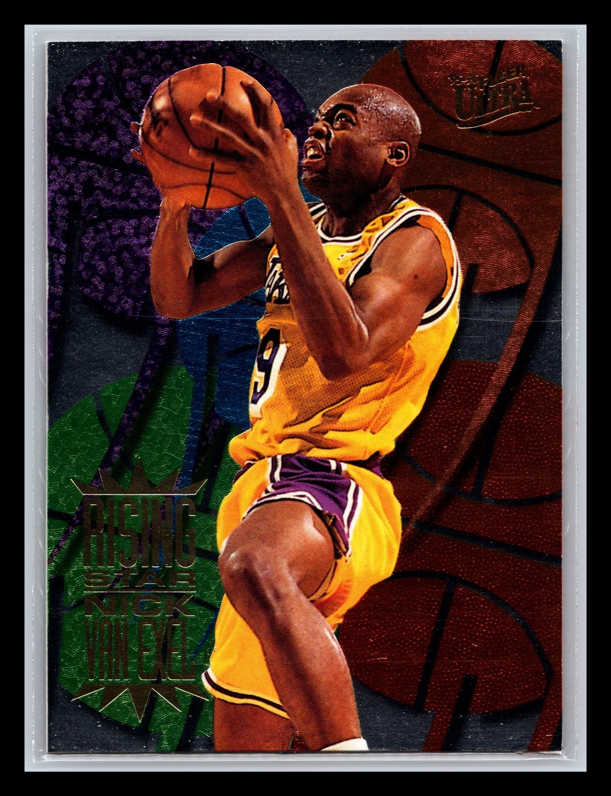1995-96 Fleer Ultra Rising Star Nick Van Exel #8 