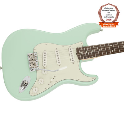 Fender Made in Japan Traditional 60s Stratocaster Rosewood Surf Green E-Gitarre