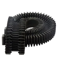 For HGR25 Linear Guide Bellows Dust Proof Cover Stretched Length 200-1000MM