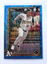 Max Schuemann #305 Blue Foil 2025 Topps 102/150