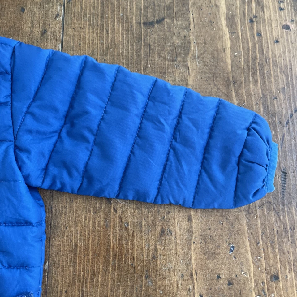 Patagonia Down Jacket SIZE 18M Blouson Kids RARE COLOR Outer Blue - Image 4 of 4