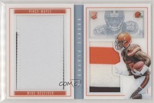 2015 Panini Playbook Rookies Booklet Platinum 6/10 Vince Mayle #83 0c3