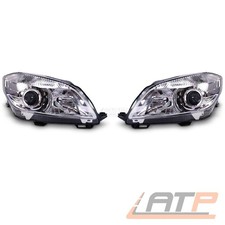 2x SCHEINWERFER L+R H7/H7 HALOGEN SET MIT STELLMOTOR FÜR SKODA FABIA 2 ROOMSTER