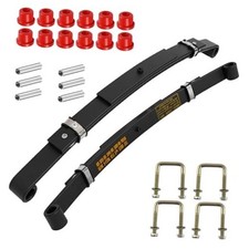 Heavy Duty Rear 3-Leaf Springs Kit for EZGO TXT/Medalist Electric 1994-2013