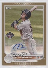 2022 Topps Pro Debut Gold Auto 29/50 Collin Burns #PD-199 Auto a3i
