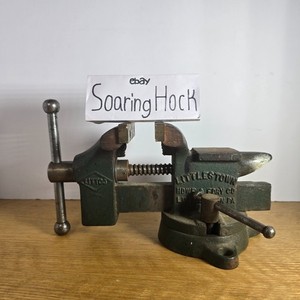 Vintage Littlestown Littco No. 112 3 1/2" Swivel Base Bench Vise Vice